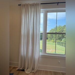 Hearth and Hand Cream Drapes 108” Length